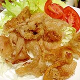 軽いんだか重いんだか…って悩んじゃう鶏皮チップ